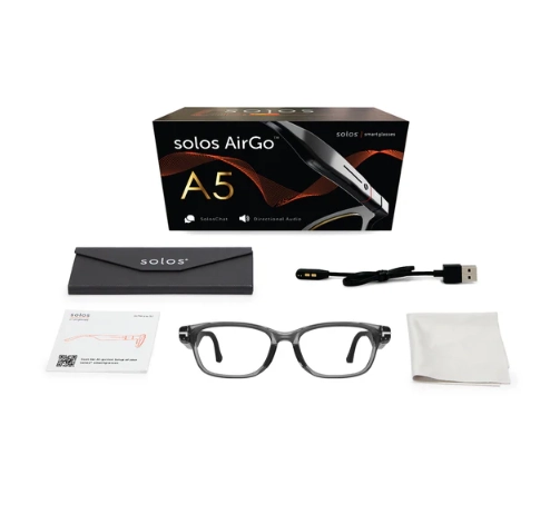 Умные очки solos AirGo™ A5 Hydro 11-2 ABL | Dark Crystal Gray | Blue Blocker